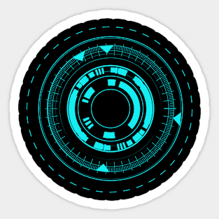 Science Fiction Design Artwork Sticker